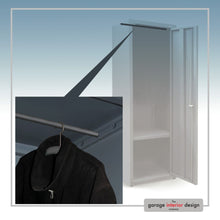 Load image into Gallery viewer, Coat rail for tall cabinet, 600mm(w)