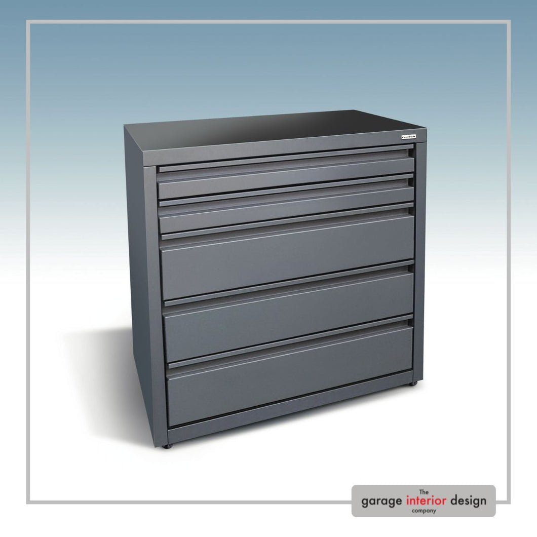 5-drawer base cabinet | 900mm(w)